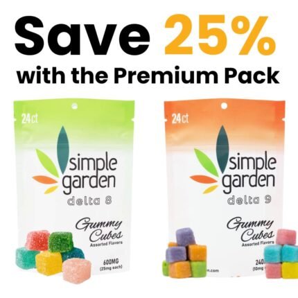 Delta-8 THC & Delta-9 THC Gummies Pack (24 Count) – Premium Pack