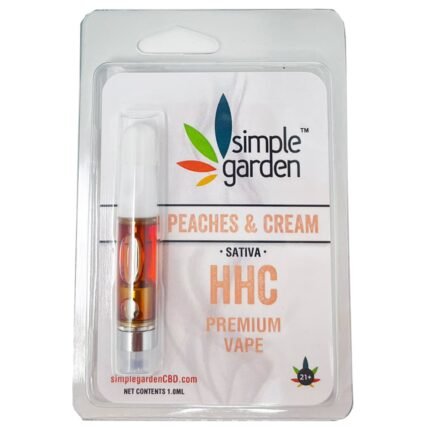 HHC Vape Cartridge – Peaches & Cream (Sativa)
